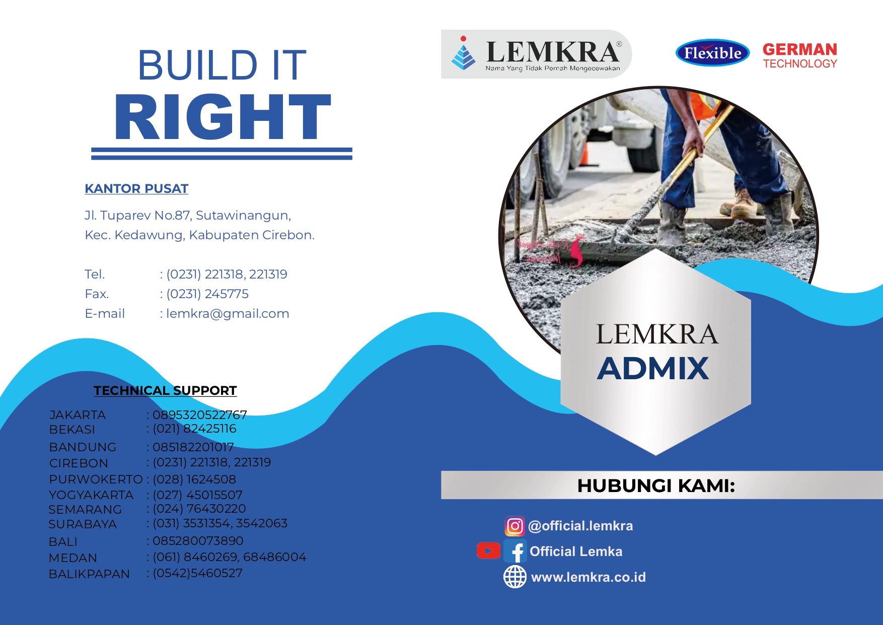 Sampul Brosur Admix